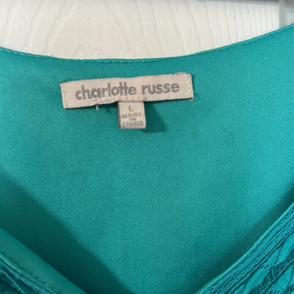 Charlotte Russe | Lace Floral Dress - Picture 4 of 7